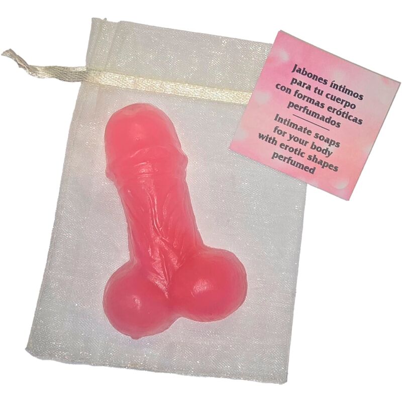 Diablo Picante – Savon parfumé en forme de pénis rose