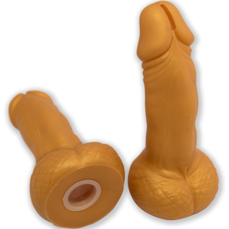 Diablo Picante – Tirelire en forme de pénis 22,5 cm or