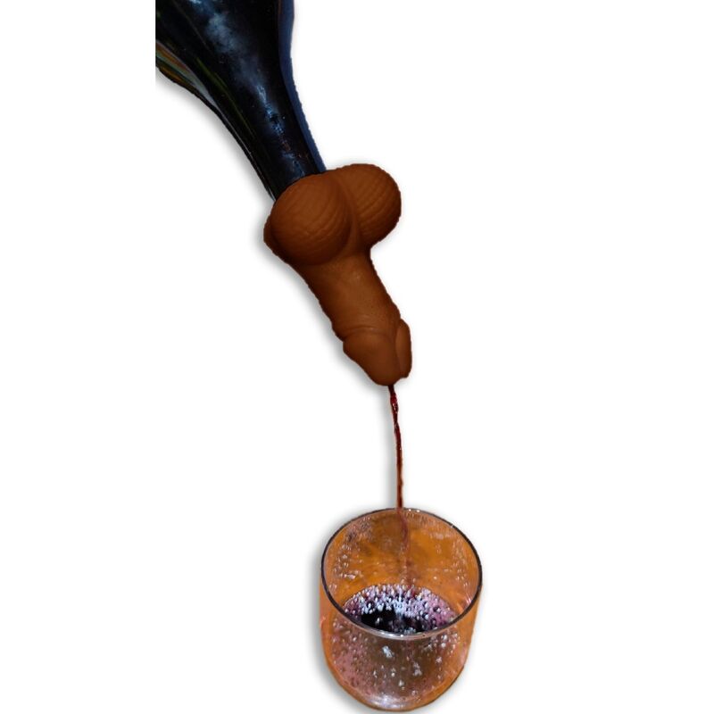 Diablo Picante – Carafe a vin en forme de penis mulatte