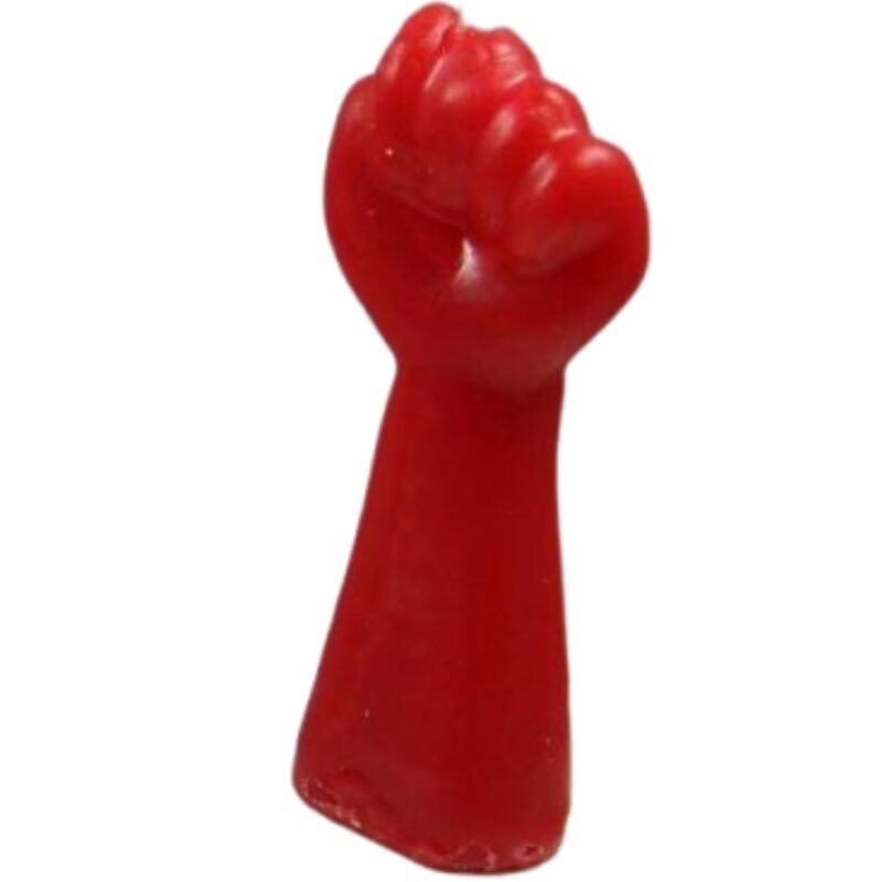 Diablo Picante – Bougie en forme de poing rouge
