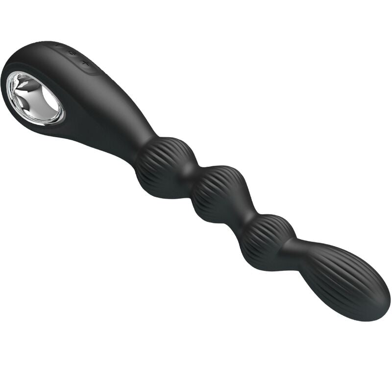 MOOIE LIEFDE - FEDERER ANALE VIBRADOR 12 VIBRACIONES NEGRO