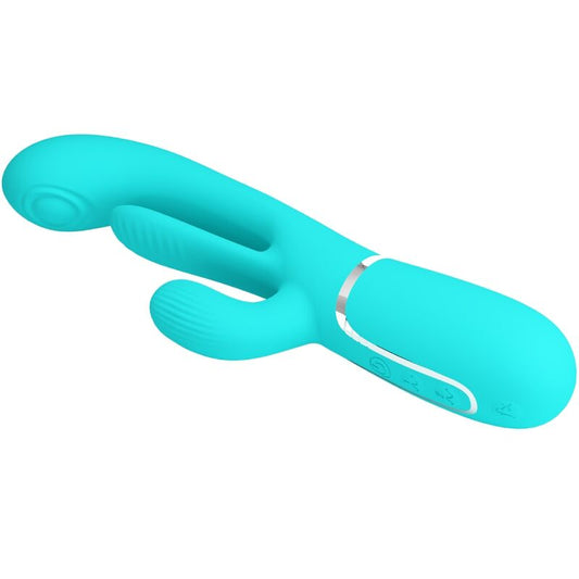 PRETTY LOVE - SHANIA TRIPLE VIBRADOR RABBIT MULTIFUNCTION 3 IN 1