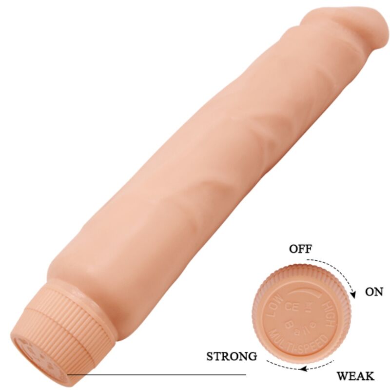 BAILE - JACK VIBRADOR REALÍSTICO 26 CM NATUURLIJK