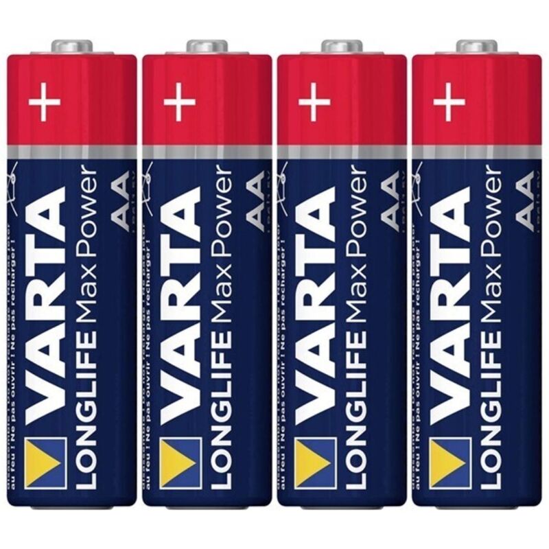 Varta – Pile rétractable alcaline max power AA lr6*4
