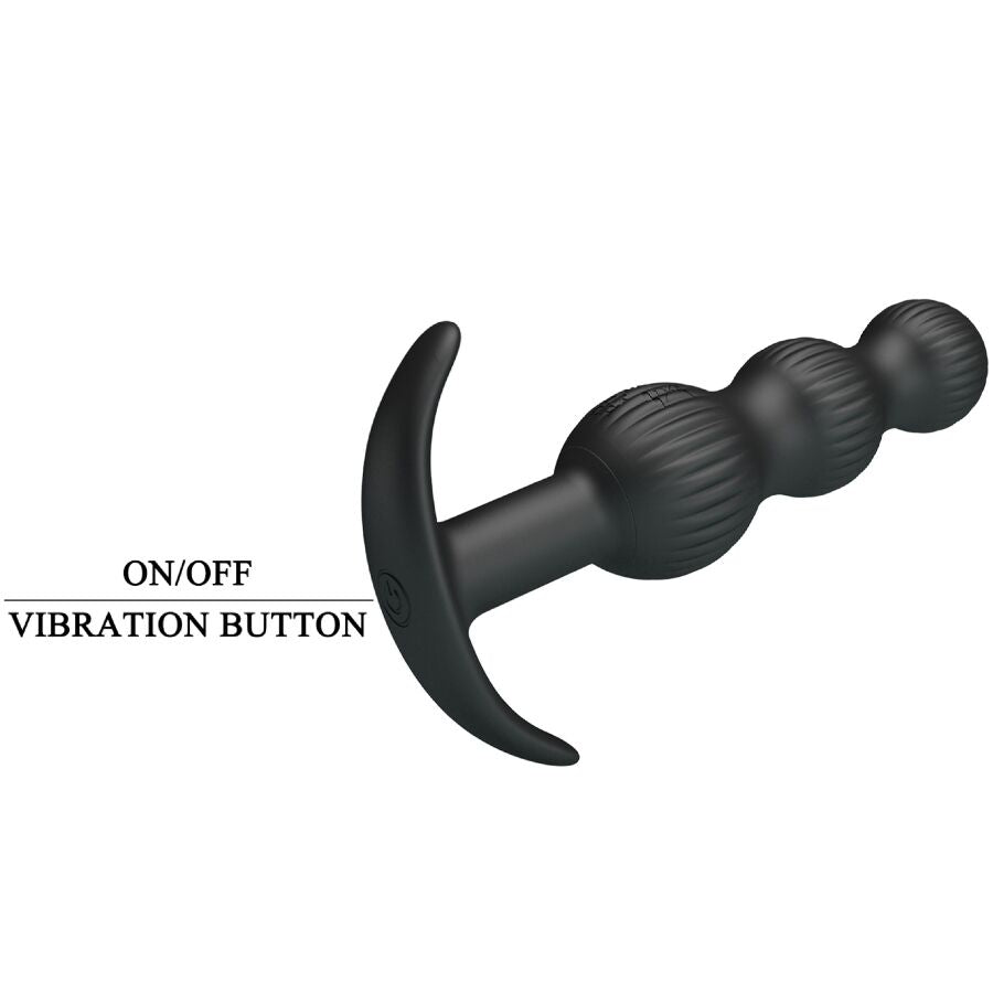 MOOIE LIEFDE - SIDNEY ANAAL VIBRADOR 10 VIBRACIONES NEGRO