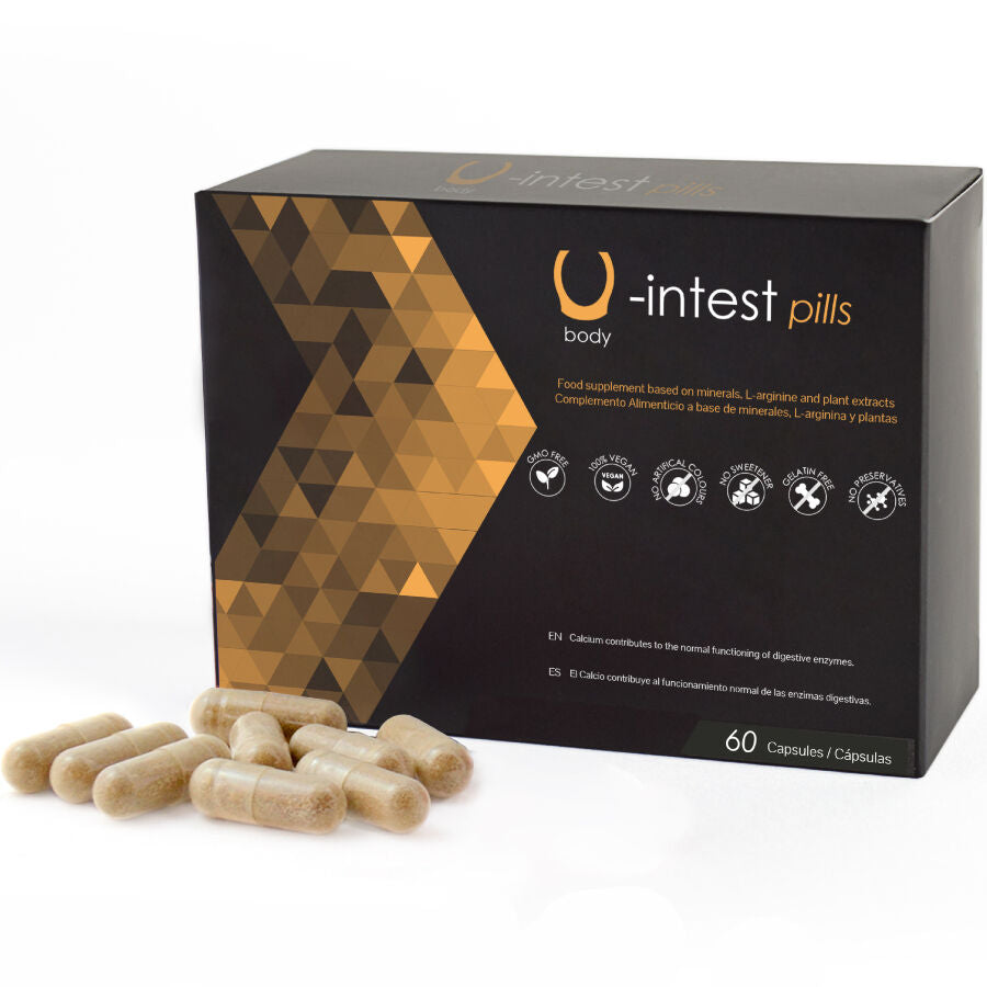 500 Cosmetics – Capsules u-intest pour prévenir les hémorroïdes - 60 capsules