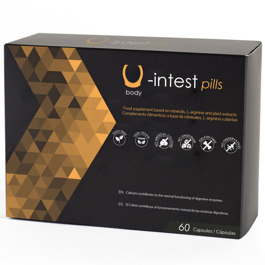 500 COSMETICS - U-INTEST CAPSULES TO PREVENT HEMORROIDS - 60 CAPSULES