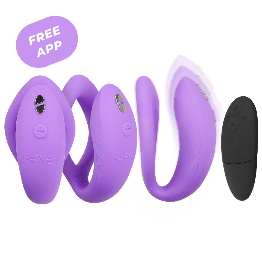 WE-VIBE - SYNC O TÉLÉCOMMANDE VIBRATEUR FLEXIBLE VIOLET
