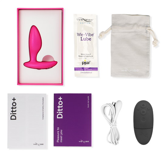 WE-VIBE - DITTO+ ANAL PLUG VIBRADOR ROSA
