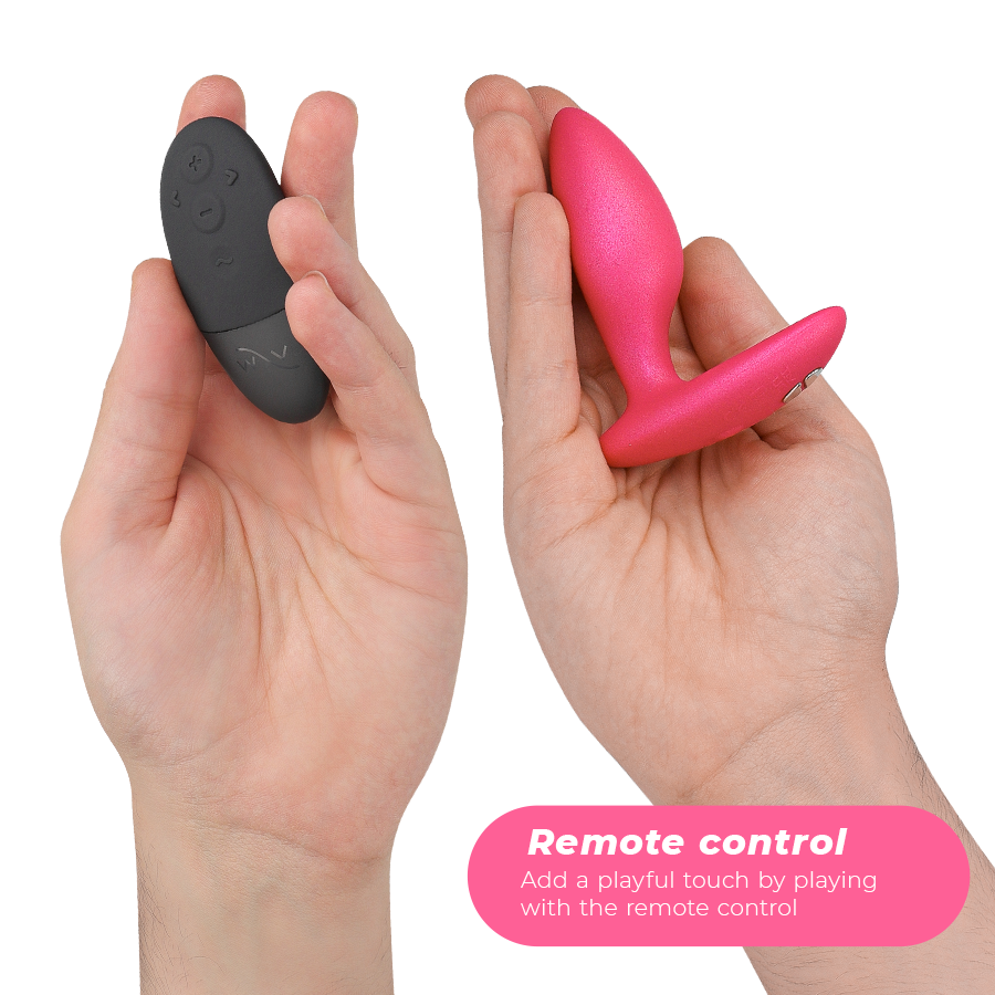 WE-VIBE - DITTO+ ANAL PLUG VIBRADOR ROSA