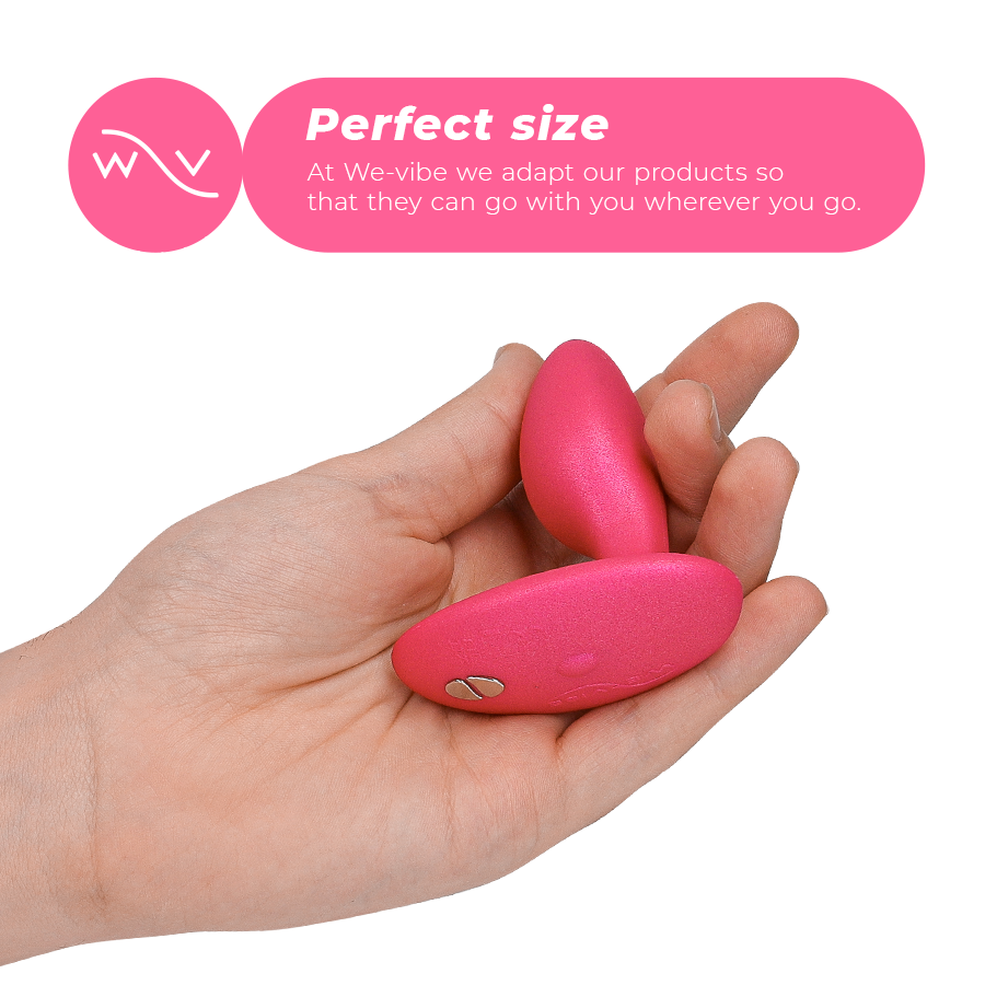 WE-VIBE - DITTO+ ANAL PLUG VIBRADOR ROSA