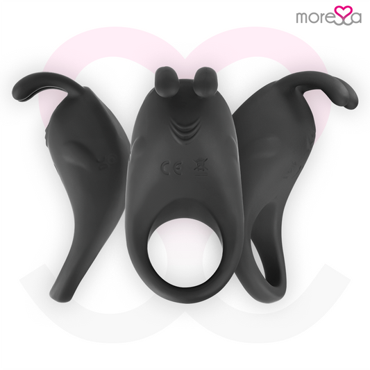 MORESSA - BRAD PREMIUM SILICONE RECHARGEABLE NEGRO