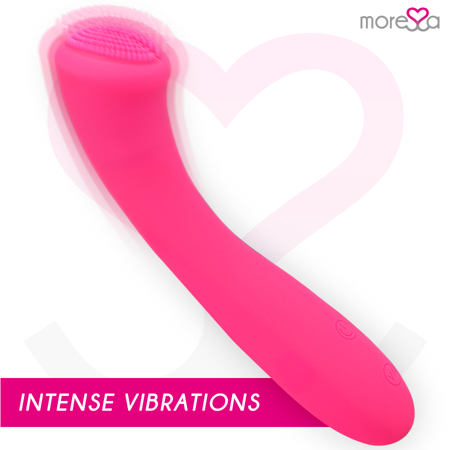 MORESSA - CELSO MASAJEADOR DUO PUNTO GY SUERO PELVICO PREMIUM SILICONE RECHARGEABLE