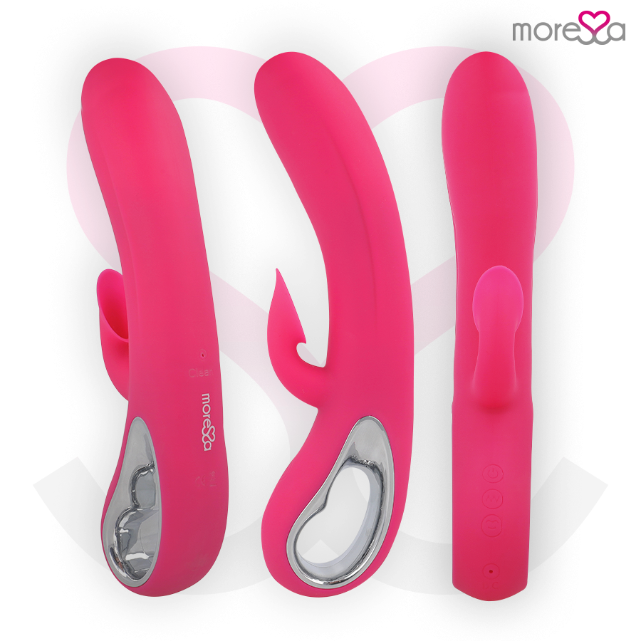 MORESSA - DUSTIN CLITORIAL SUCTION AND POTENTE VIBRACIÓN PREMIUM RECHARGEABLE SILICONE