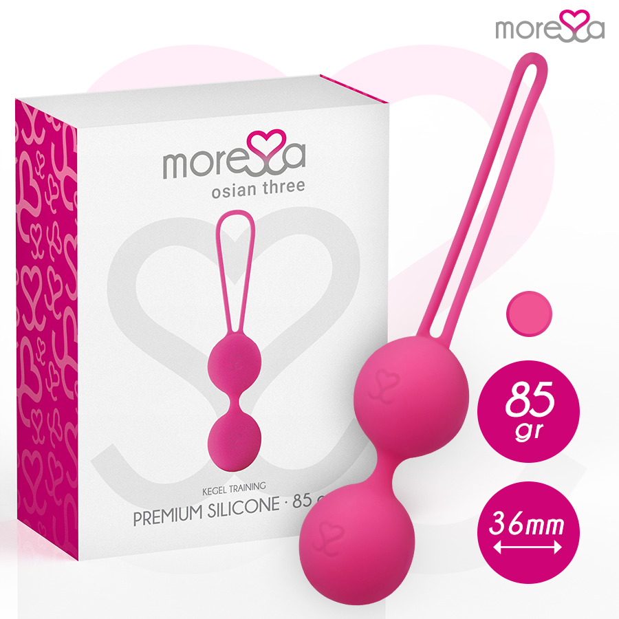 Moressa – Osian trois silicone premium rose