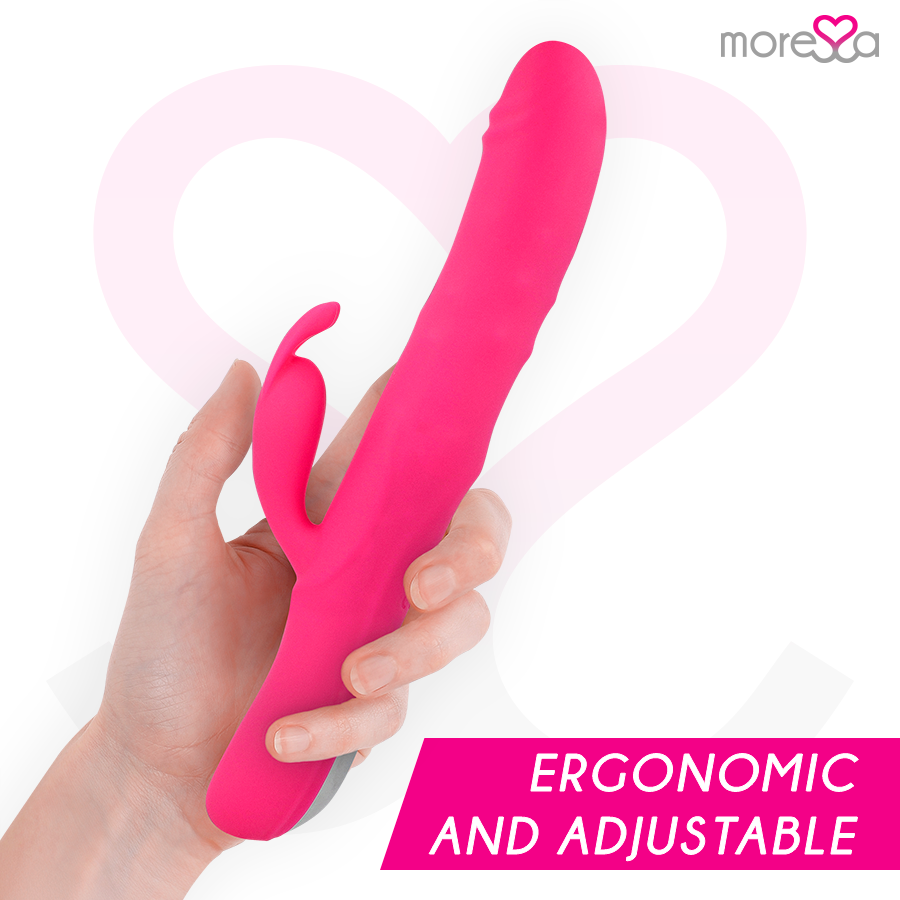 MORESSA - SOMER ROTADOR PERLADO AND POTENTE VIBRACIÓN SILICONE PREMIUM