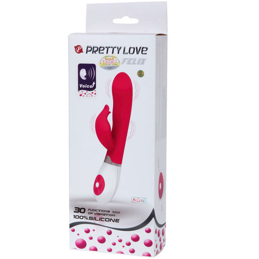 PRETTY LOVE - FLIRTATION FELIX WITH VIBRACION FOR VOZ