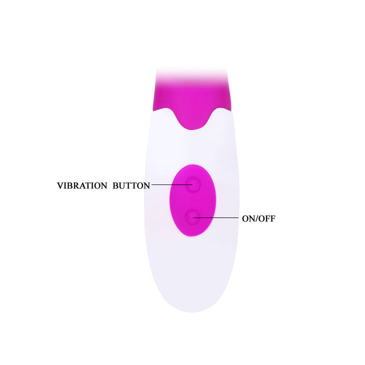 PRETTY LOVE - FLIRTATION VIBRADOR WITH CLITORAL ESTIMULATOR ALVIS