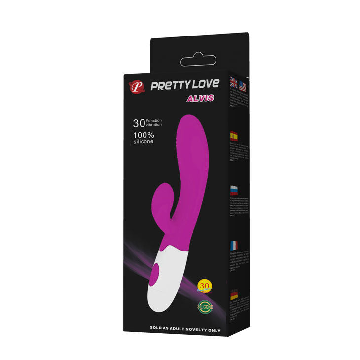 PRETTY LOVE - FLIRTATION VIBRADOR WITH CLITORAL ESTIMULATOR ALVIS