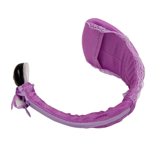 BAILE - TANGA WITH VIBRADOR WITH REMOTE CONTROL LILA