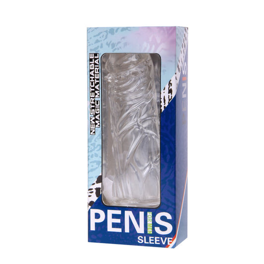 BAILE - TRANSPARENT FUNDA FOR THE PENE IN SILICONE 13 CM