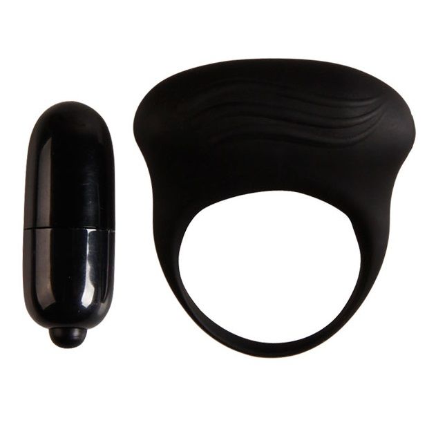 Pretty Love – Bertram anneau vibrateur noir