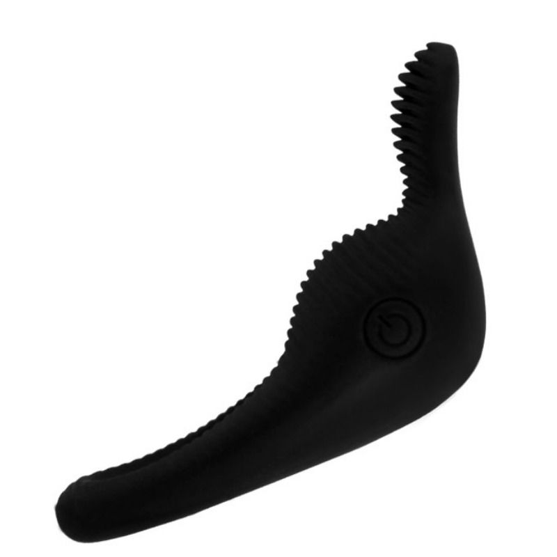 MOOIE LIEFDE - VINGERHOED ANILLO VIBRADOR NEGRO
