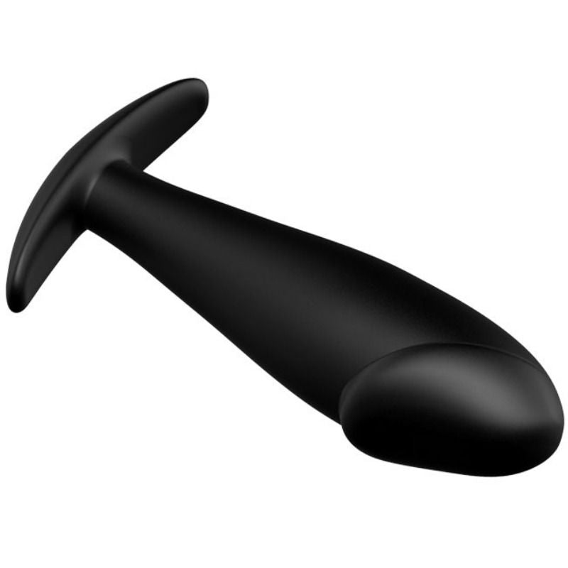 PRETTY LOVE - SILICONE ANAL PLUG FORMA PENE NEGRO