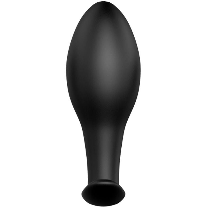 PRETTY LOVE - PLUG ANAL SILICONE FORMA ANCLA 12 MODOS VIBRACIÓN NEGRO