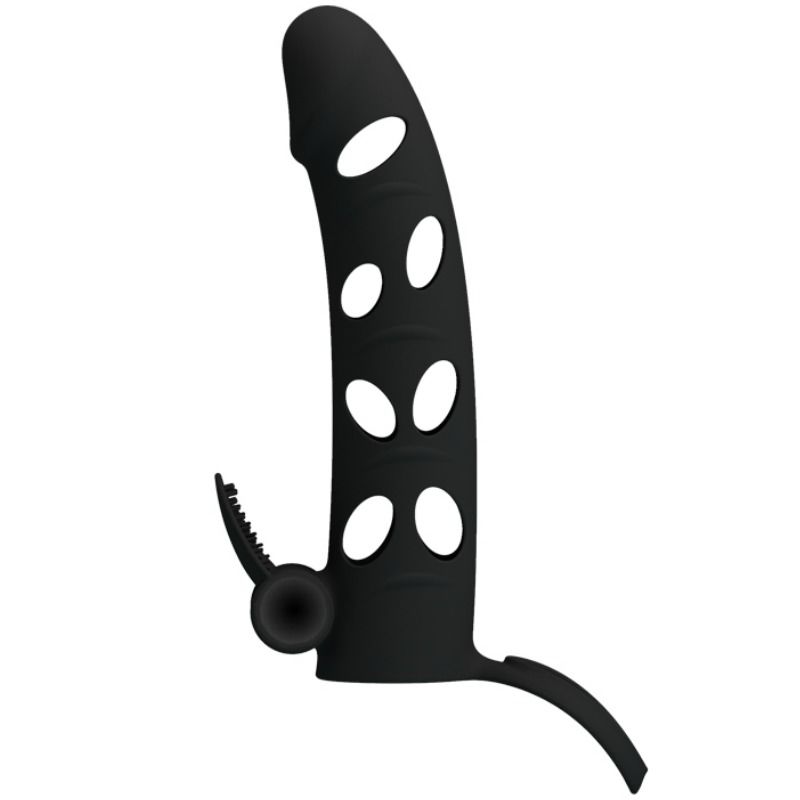 PRETTY LOVE - FUNDA SILICONEN MET VIBRATIE 15,2 CM