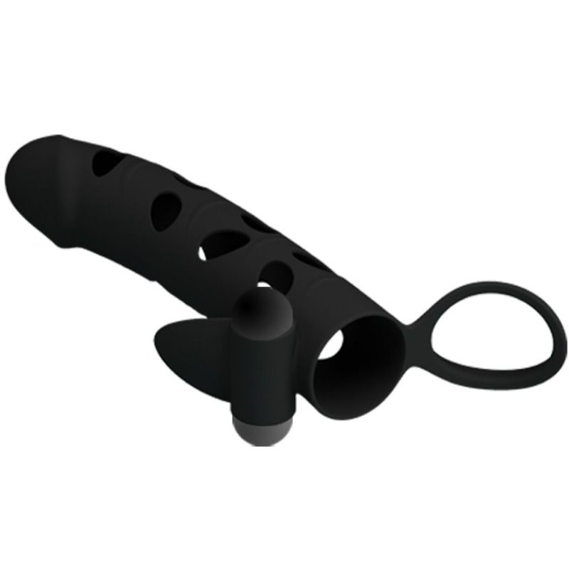 PRETTY LOVE - FUNDA SILICONEN MET VIBRATIE 15,2 CM
