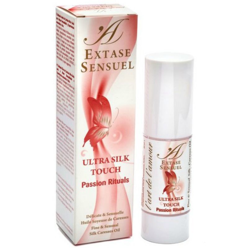 Extase Sensual – Huile de massage ultra soie touche rituels passion