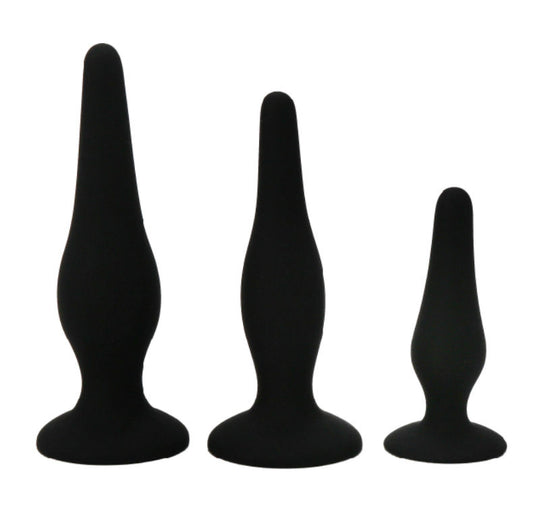 PRETTY LOVE - SILICONE ANAL PLUGS INICIATION KIT
