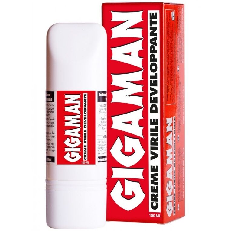 RUF – Crème gigaman pour laugmentation de la virilité