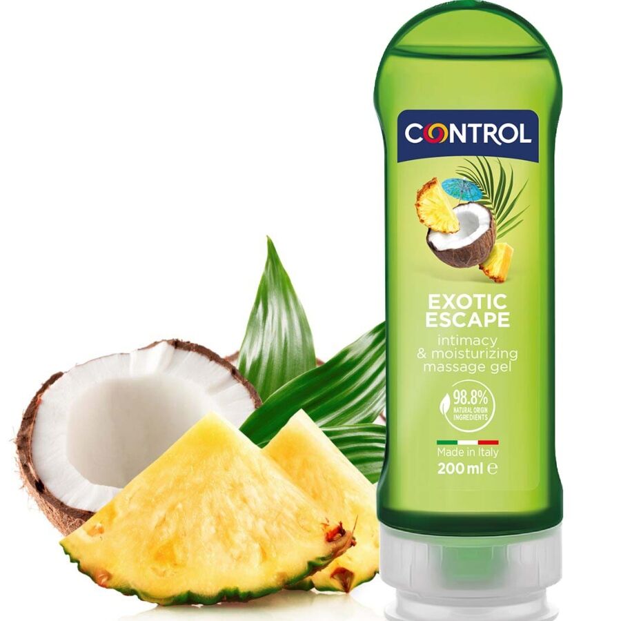 Control – 2 en 1 massage & plaisir exotique 200 ml