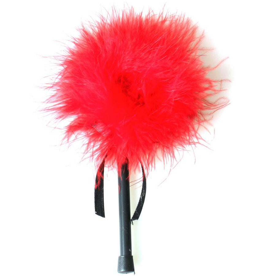 SecretPlay – Duster de marabou rouge