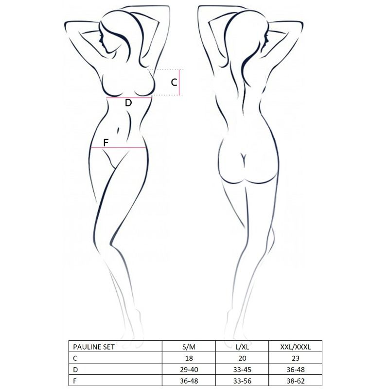 PASSIE - VROUW PAULINE SET 3 PIEZAS TALLA L/XL