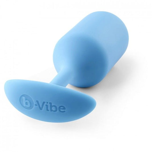 B-VIBE - SNUG ANAL PLUG 3 AZUL CIELO