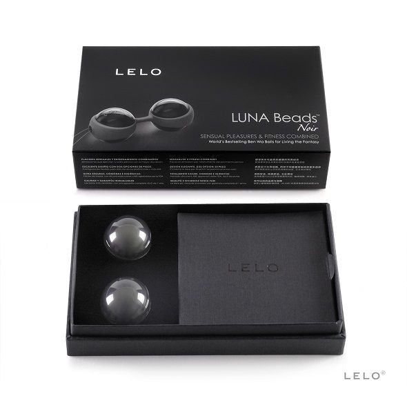 LELO - LUNA BEADS BLACK BOLAS KEGEL