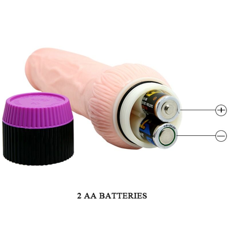 BAILE - ADOUR CLUB VIBRADOR REALISTIC BASE ANCHA 22 CM