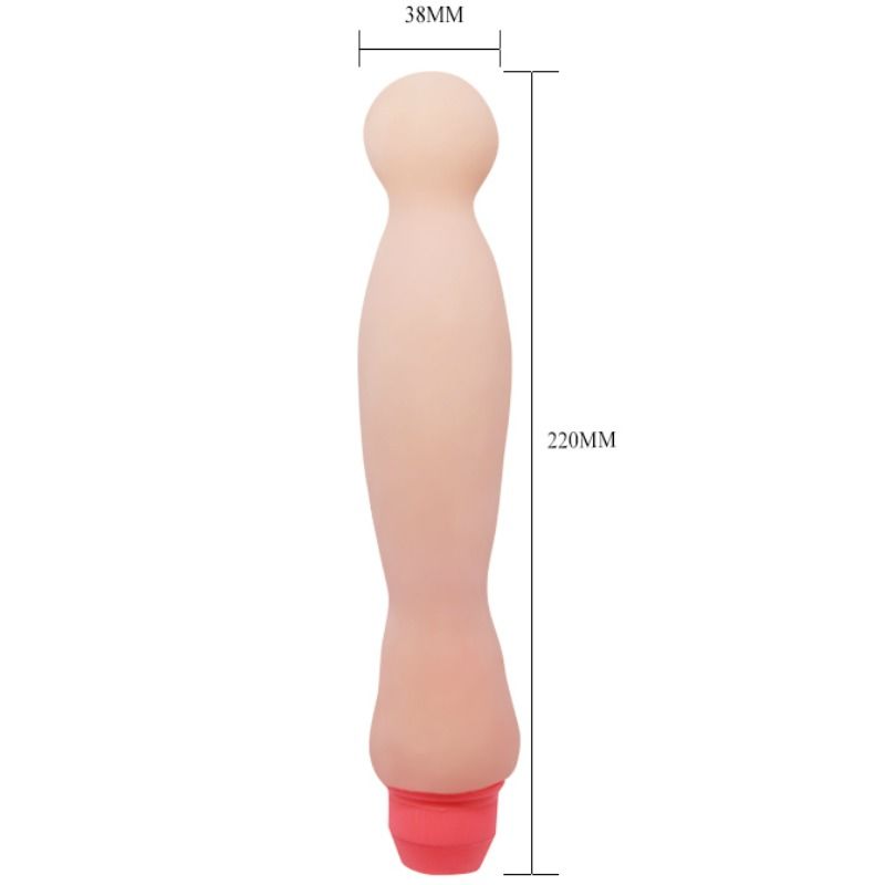 BAILE - FLEXI VIBE SENSUELE RUGGENGRAAT VIBRADOR 22 CM