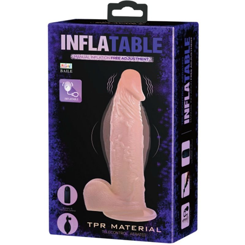 BAILE - DILDO REALISTISCHE VIBRADOR EN OPBLAASBAAR
