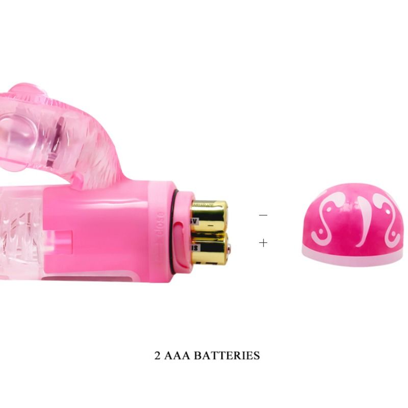 BAILE - MULTIVELOCIDAD VIBRADOR WITH PINK ESTIMULATOR