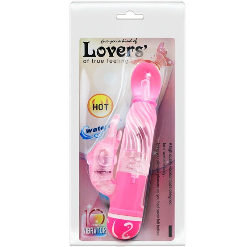 BAILE - MULTIVELOCIDAD VIBRADOR WITH PINK ESTIMULATOR