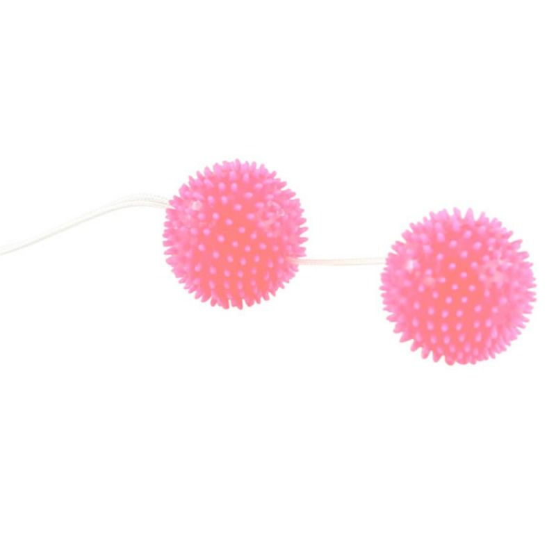 Baile – Balles texturées rose profondement plaisir 3.6 cm