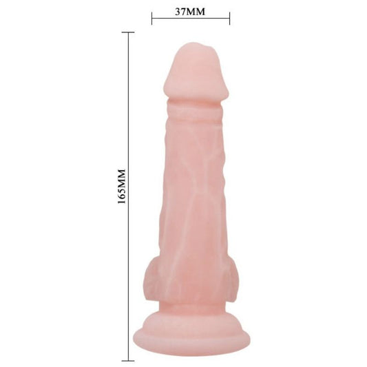 BAILE - SUPER DILDO REALISTIC NATURAL 16.5 CM