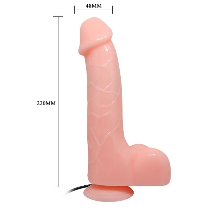 BAILE - REALISTIC VIBRADOR BARBARA NATURAL 22 CM