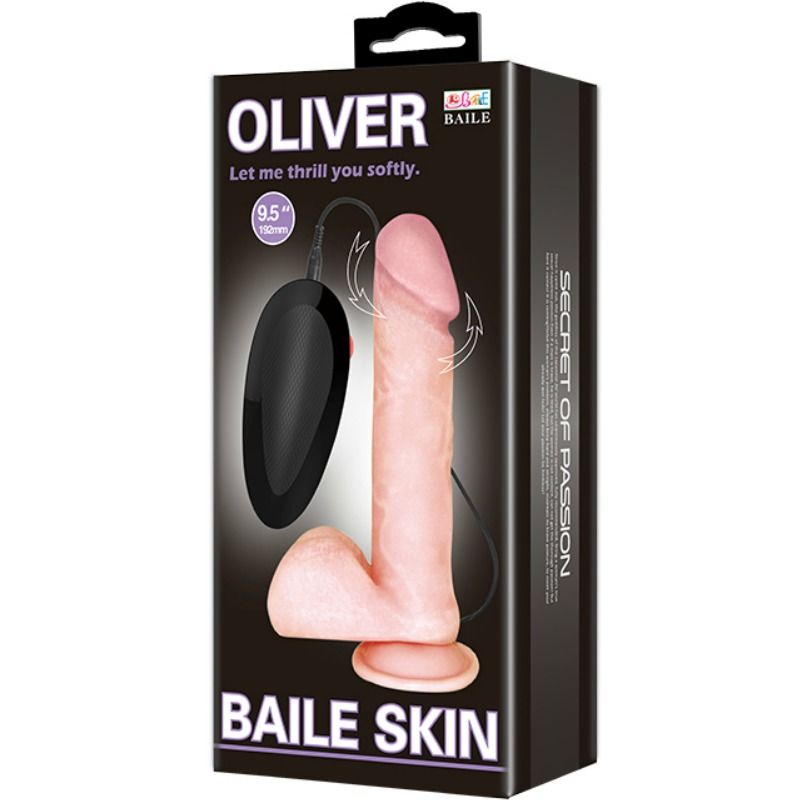 BAILE - OLIVER REALISTIC VIBRADOR WITH ROTACION FUNCTION