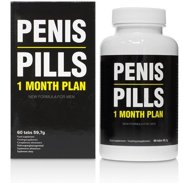 Comprimés stimulants Penis - programme 1 mois - 60 pièces