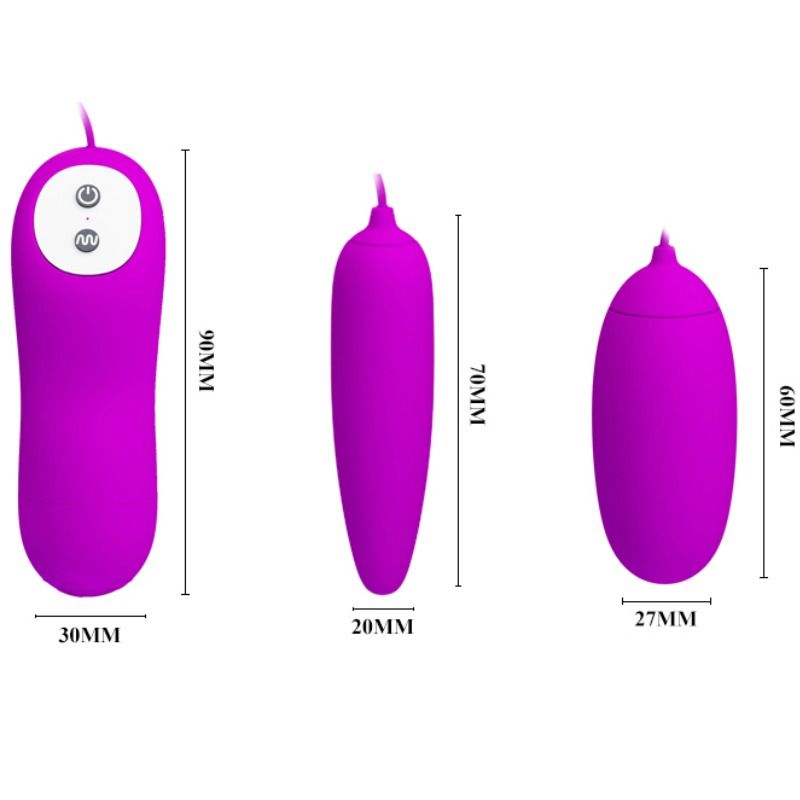 PRETTY LOVE - IRMA HUEVO DOBLE VIBRADOR